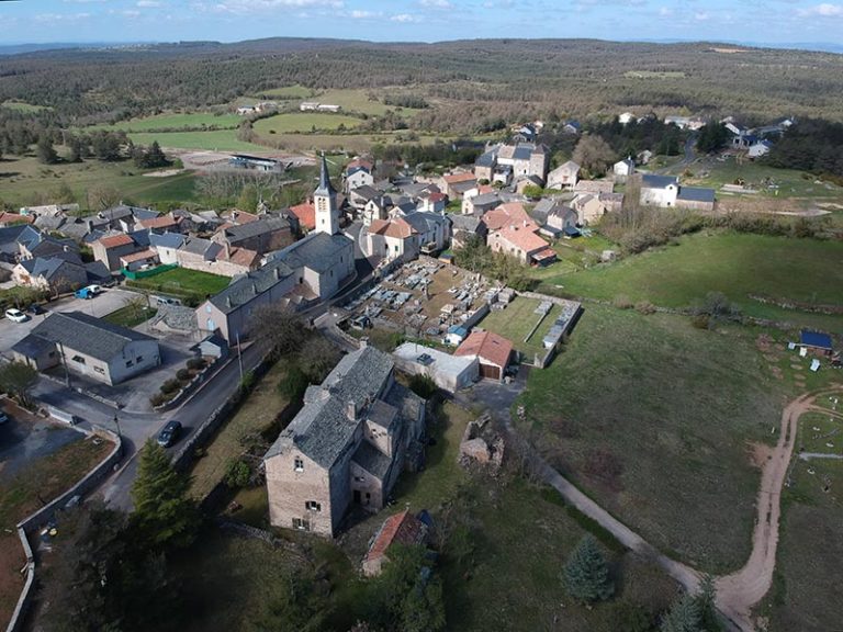 Vue aérienne est Couvent